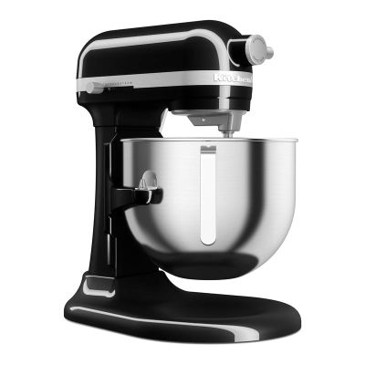KitchenAid 5KSM70JPX خلاط عمودي متين مع وعاء قابل للرفع، 6.6 لتر، أسود - KitchenAid