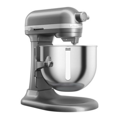 KitchenAid 5KSM70JPX خلاط عمودي متين مع وعاء قابل للرفع، 6.6 لتر، فضي - KitchenAid