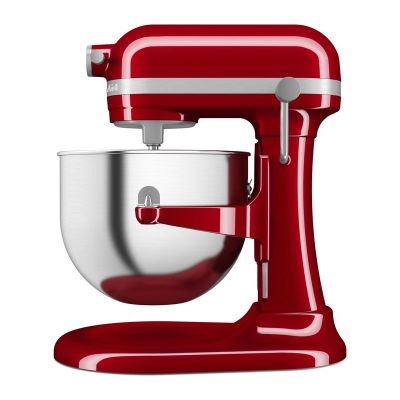 KitchenAid 5KSM70JPX خلاط عمودي متين مع وعاء رفع، 6.6 لتر، أحمر - KitchenAid
