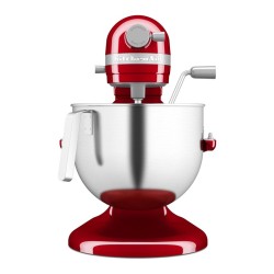 KitchenAid 5KSM70JPX خلاط عمودي متين مع وعاء رفع، 6.6 لتر، أحمر - 4