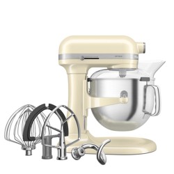 KitchenAid 5KSM70SHXEAC Artisan Stand Mixer with Liftable Bowl, 6.6 L, Marzipan - 5