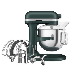 KitchenAid 5KSM70SHXEPP خلاط آرتيسان مع وعاء قابل للرفع، 6.6 لتر، كف حصوي - 5