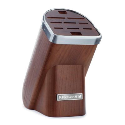 KitchenAid Bıçak Saklama Bloğu, Koyu Kahverengi - 1