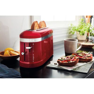 KitchenAid Ekmek Kızartma Makinesi, 2 Dilim, Uzun Yuvalı, İmparatorluk Kırmızısı - 3