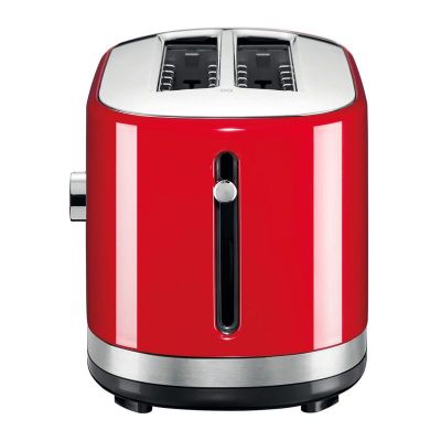 KitchenAid Ekmek Kızartma Makinesi, Manuel Kontrollü, Uzun Yuvalı, İmparatorluk Kırmızısı - 2