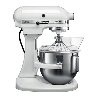 KitchenAid Сверхмощный стационарный миксер, 4,8 л, белый - KitchenAid