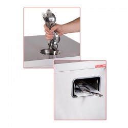 KMS 3000 Çatal, Kaşık, Bıçak Silme Makinesi, Set Üstü - KMS (1)