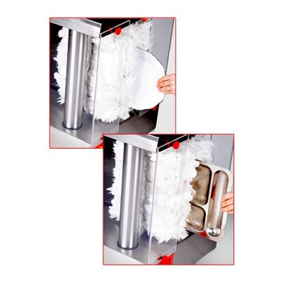 KMS TB 500 Plate, Tabldot, Tray Wiping Machine - KMS