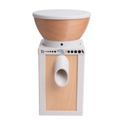 Komo 2033 KoMoMio Flour Mill, White - 1