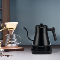 Konchero AS-21267A Heat Adjustable Kettle, 1 L, Electric, Black - Konchero (1)