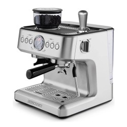 Konchero Serena 5023 PID Çift Kazanlı Öğütücülü Barista Espresso Kahve Makinesi, 1 Gruplu - Thumbnail