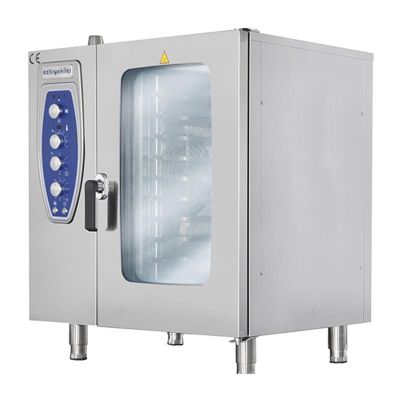 Öztiryakiler OKFE 102 Konveksiyonlu Kızaklı Fırın, 10 Adet GN 2/1 Tepsi Kapasiteli, Elektrikli - 1