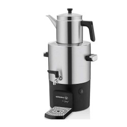 Korkmaz Çayşef Satin Semaver, Inox - Thumbnail