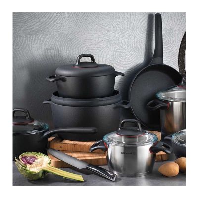 Korkmaz Gusto Plus Kısa Tencere, 24x6.5 cm - 2
