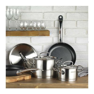 Korkmaz Proline Paella Satin Çift Saplı Tava, 32x6 cm - 2