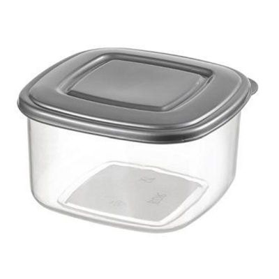 Bora Plastik Köşeli Saklama Kabı, No: 0, 440 ml - 1