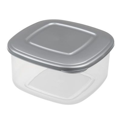 Bora Plastik Köşeli Saklama Kabı, No: 1, 850 ml - 1