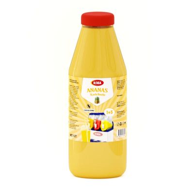 Koza Ananas Aromalı Karlı Buzlu Konsantre Karışımı, 1 L - 1