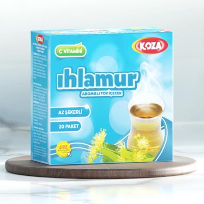 Koza Az Şekerli Tek İçimlik Ihlamur Aromalı Toz İçecek - 1