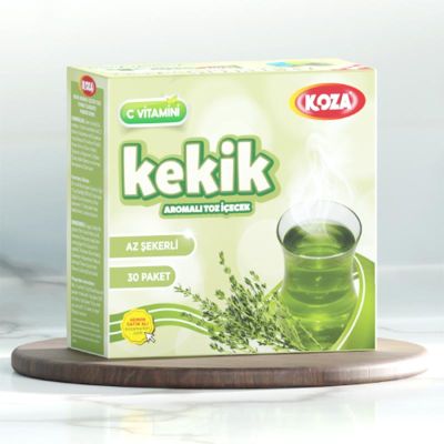 Koza Az Şekerli Tek İçimlik Kekik Aromalı Toz İçecek - 1