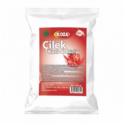 Koza Çilekli Karlı Buzlu Toz Karışım, 1250 gr - 1