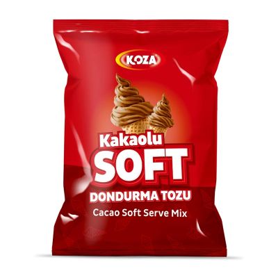 Koza Kakaolu Soft Dondurma Tozu, 1250 gr - 1