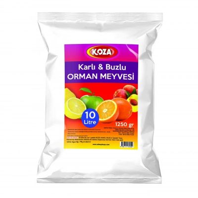 Koza Orman Meyveleri Karlı Buzlu Toz Karışım, 1250 gr - 1