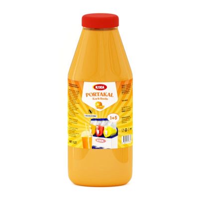 Koza Portakal Aromalı Karlı Buzlu Konsantre Karışımı, 1 L - 1