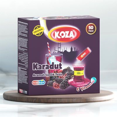 Koza Tek İçimlik Karadut Aromalı Toz İçecek - 1