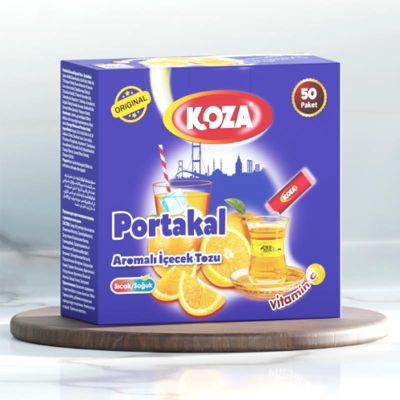 Koza Tek İçimlik Portakal Aromalı Toz İçecek - 1