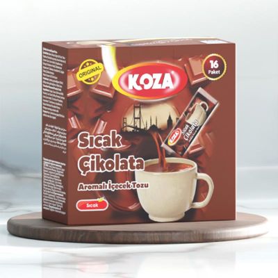 Koza Tek İçimlik Sıcak Çikolata Aromalı Toz İçecek - 1