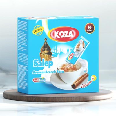 Koza Tek İçimlik Sütlü Salep Aromalı Toz İçecek - 1