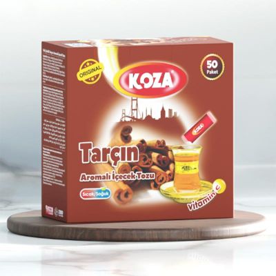 Koza Tek Kişilik Tarçın Aromalı Toz İçecek - 1