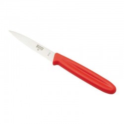 Kuhn Rikon Serrated Chopping Knife, 18 cm, Red - Kuhn Rikon