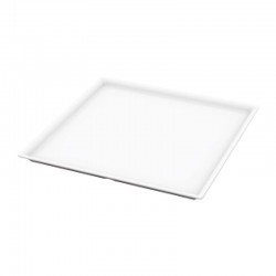 Külsan Gastro Boutique Melamine Display Plate, Square, 35x35 cm - Külsan Thermoset