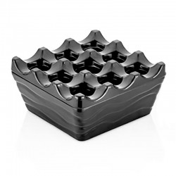 Külsan Thermoset Пепельница, 9x9 см, черный - Külsan Thermoset