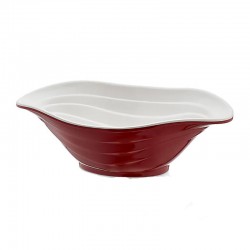 وعاء ثنائي Külsan Thermoset، 23 × 16 سم، 700 مل، أحمر - Külsan Thermoset