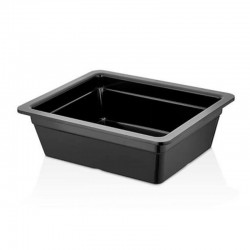 Külsan Thermoset GN 1/2-100 mm Gastronorm Bathtub, 5.1 L, Black - Külsan Thermoset