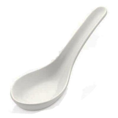 Külsan Thermoset Lokmalık, Minimal, Kaşık Model, 4.5x13 cm, 15 ml, Beyaz - 1