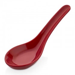 Külsan Thermoset Lokmalık, Minimal, Spoon Model, 4.5x13 cm, 15 ml, Red - Külsan Thermoset
