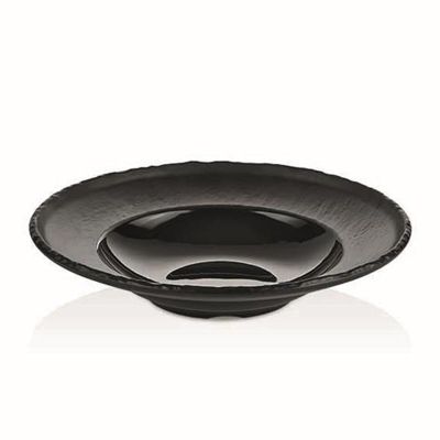Külsan Thermoset Makarna ve Salata Tabağı, 26 cm, Siyah - 1