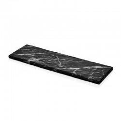 Külsan Thermoset Panel, Marble Look, GN 2/4, 53x16.3 cm, Black - Külsan Thermoset
