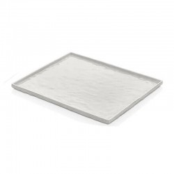 لوحة Külsan Thermoset، تأثير الحجر، GN 1/2، 26.5 × 32.5 سم، أبيض - Külsan Thermoset