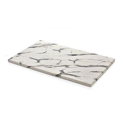 Külsan Thermoset Pano, Mermer Görünümlü, GN 1/1, 53x32.5 cm, Beyaz - 1