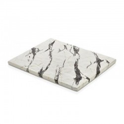 Külsan Thermoset Pano, Mermer Görünümlü, GN 1/2, 26.5x32.5 cm, Beyaz - Külsan Thermoset