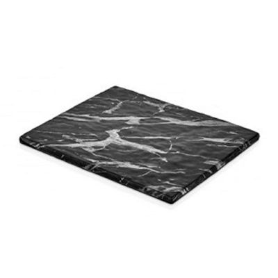 Külsan Thermoset Pano, Mermer Görünümlü, GN 1/2, 26.5x32.5 cm, Siyah - 1