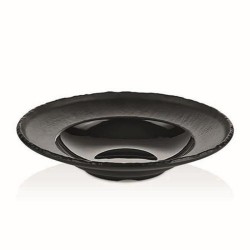 Külsan Thermoset Pasta and Salad Plate, 26 cm, Black - Külsan Thermoset