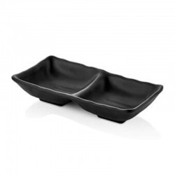 Külsan Thermoset Ramekin, Double, 17.5x8.7 cm, 2x68 ml, Black - Külsan Thermoset