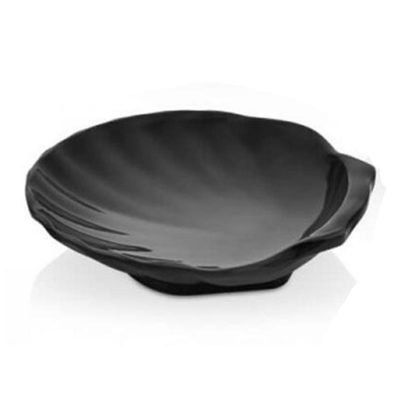 Külsan Thermoset Ramekin, Minimal, İstiridye Model, 10.5 cm, 80 ml, Siyah - 1