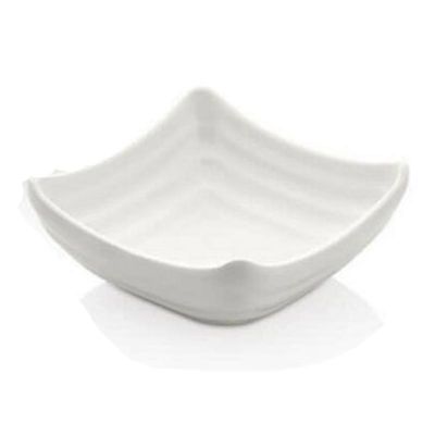 Külsan Thermoset Ramekin, Minimal, Kare Model, 11x11 cm, 100 ml, Beyaz - 1